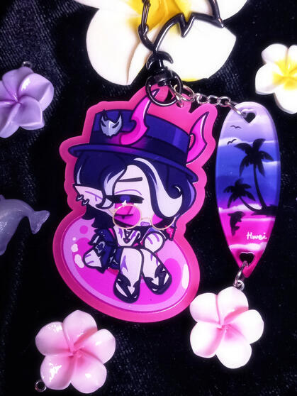 2026 - League of Legends Sinful Shores Hwei Keychains