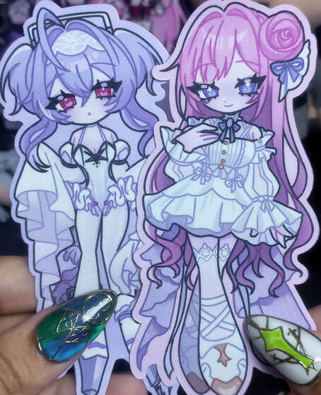 2026 - Nikke Glitter Stickers